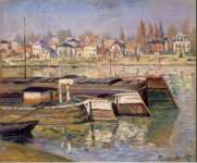 Monet Claude Seine at Asnieres  - Hermitage